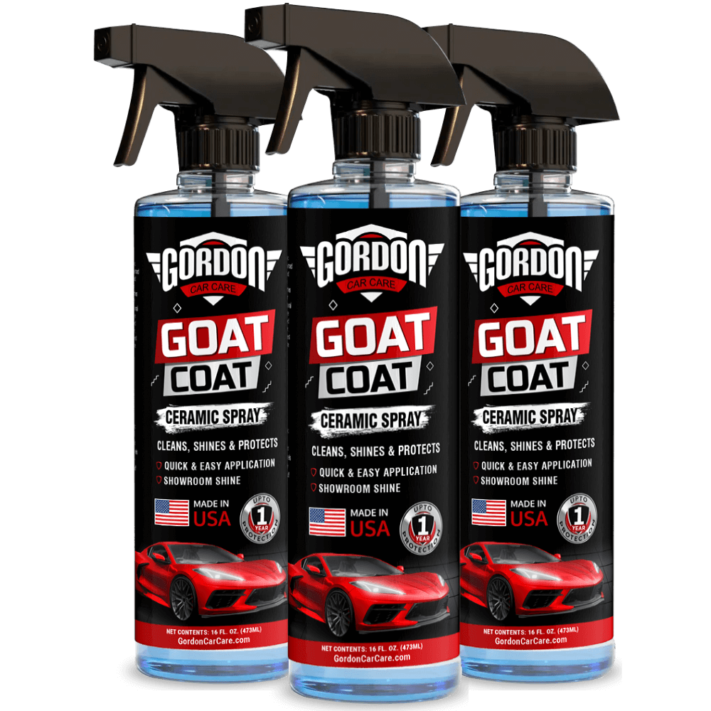 GOAT Coat™ Ceramic Spray Coating by GORDON Car Care - 3 Pack