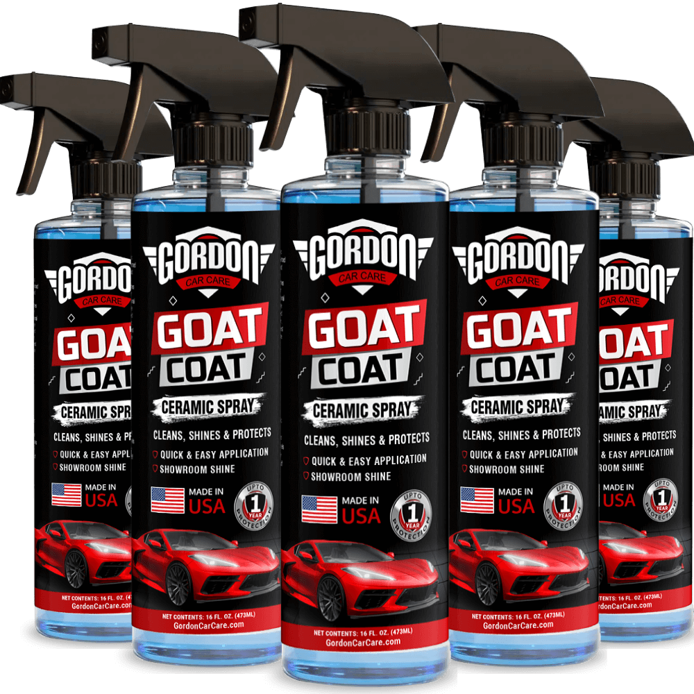 GOAT Coat™ Ceramic Spray by GORDON Car Care - 5 Pack