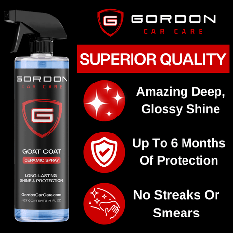 GOAT Coat™ Ceramic Spray Coating by GORDON Car Care