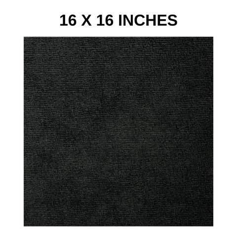 Microfiber Towels - 380 GSM - 16 x 16 Inch Edgeless - By GORDON Car Care