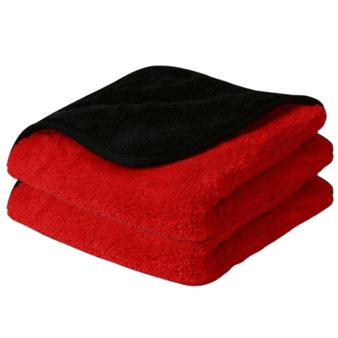 Microfiber Towels For Buffing - 820 GSM - 16 x 16 Inch Dual-Faced - By GORDON Car Care